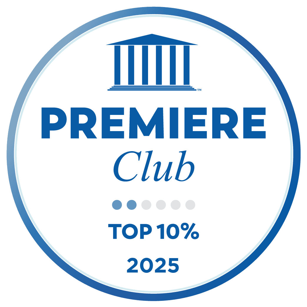 Premiere Club Top 10 percent 2025